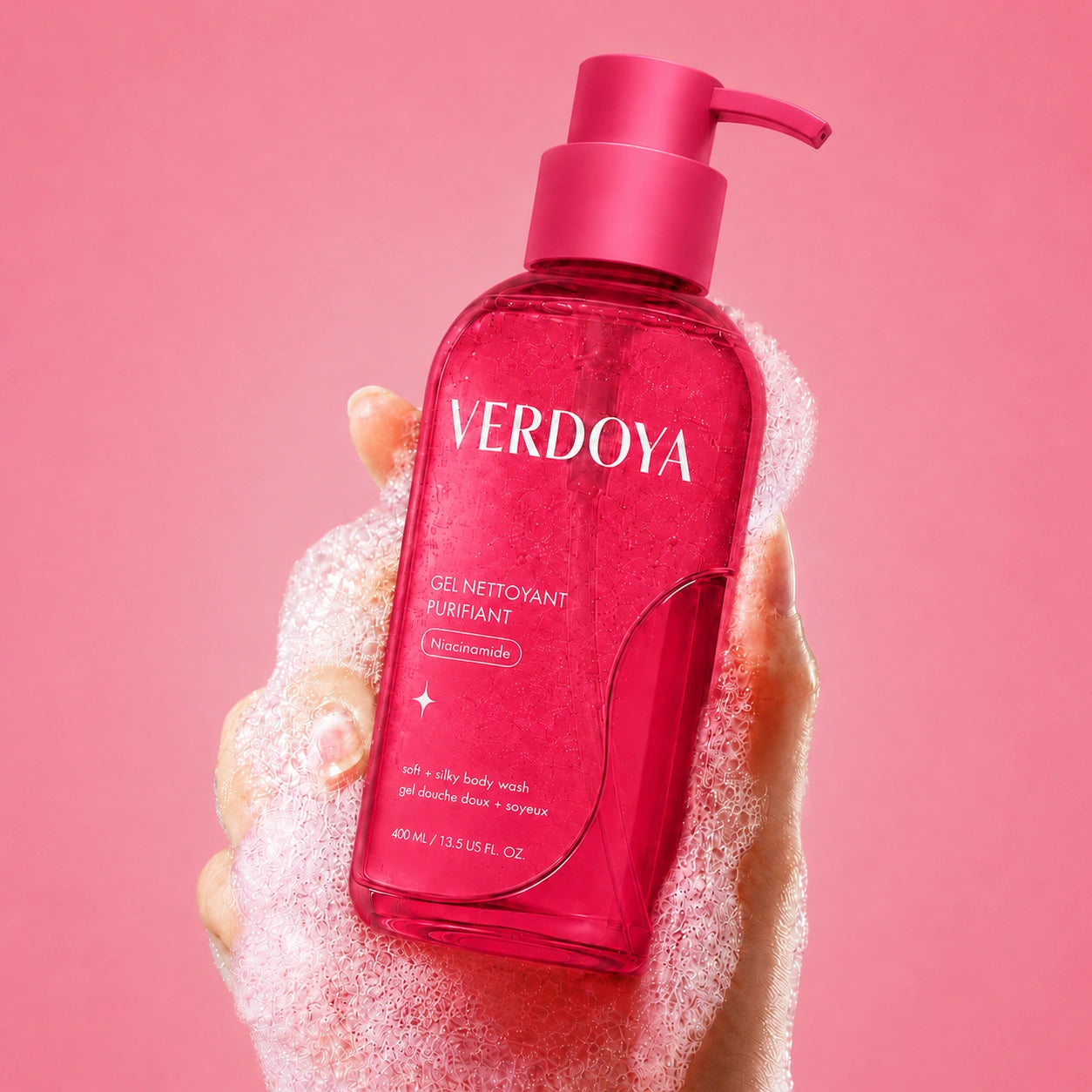 1. Gel Nettoyant Purifiant — Niacinamide