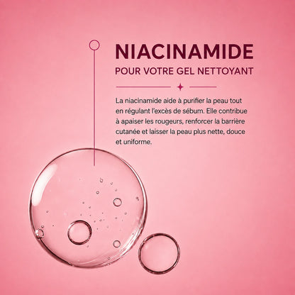 1. Gel Nettoyant Purifiant — Niacinamide